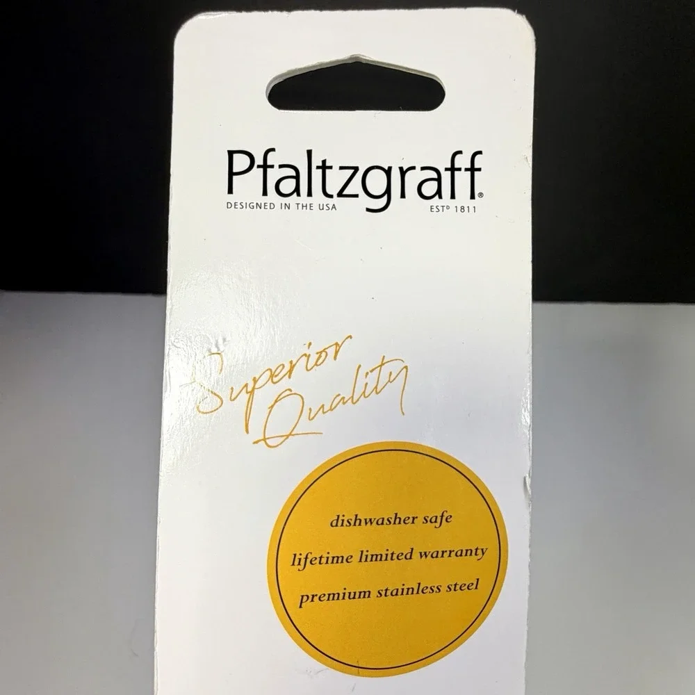 Pfaltzgraff Danford Teaspoons Set of 6 Premium‎ Stainless Steel Classic NIP